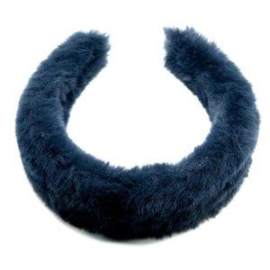 Fluffy Headband Hairband / Hair loop Rabbit fur for women